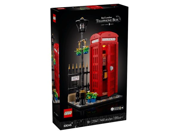 ЛЕГО Идеи - Червена Лондонска телефонна кабина 21347